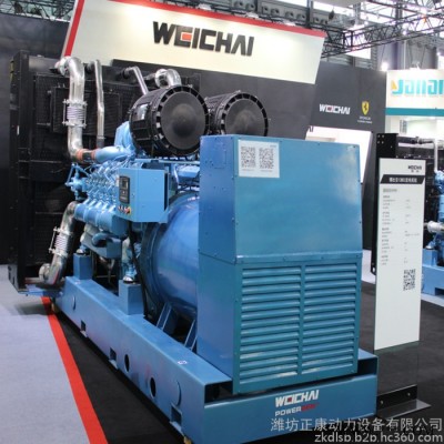 潍柴博杜安800KW柴油发电机组 12M26电调 企业工厂备用800千瓦自动化发电机图3