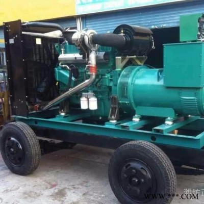 玉柴150kw移动牵引式柴油发电机组 无刷免维护交流式150千瓦发电机图2