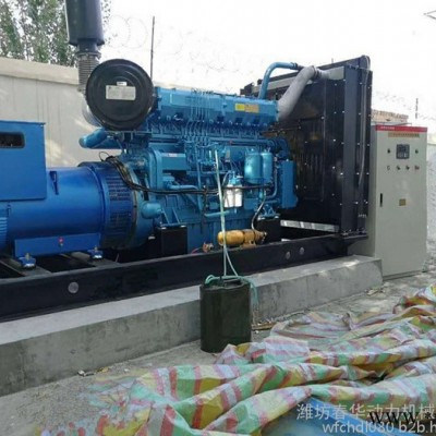 WEICHAI/潍柴400KW柴油发电机组 潍柴--博社安6M26发动机 纯铜无刷电机 潍柴发电机组图4