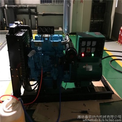 华丰50KW柴油发电机组 电锅炉厂专用 WEICHAI/潍柴50GF发电机组图2