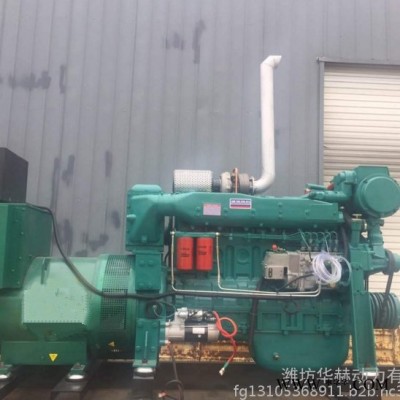 潍柴斯太尔大型船用柴油发电机组300kw 全铜无刷300千瓦水冷柴油发电机图2