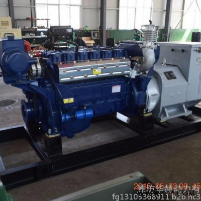 潍柴斯太尔大型船用柴油发电机组300kw 全铜无刷300千瓦水冷柴油发电机图4