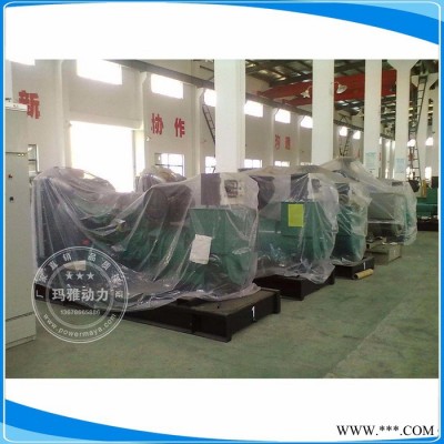 【玛雅】500KW柴油发电机组 上柴发电机 铜线 养殖电梯消防图2