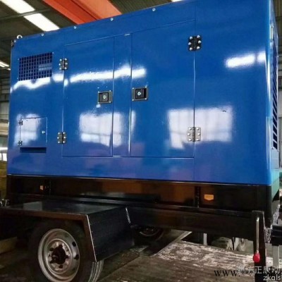 90kw广西玉柴柴油发电机组 90千瓦大型移动牵引式静音水冷柴油发电机图4