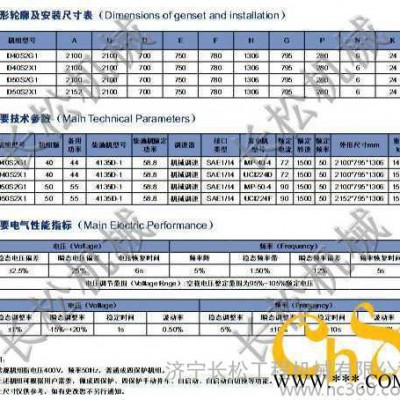 供应上柴40~50KW 4135系列发电机组、上柴发电机组配件