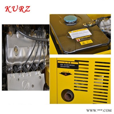 KURZ/库兹20KW三相汽油发电机组静音箱式汽油发电机低油耗图6