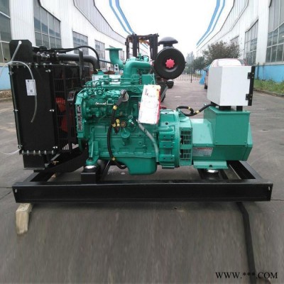 Cummins/康明斯50kw柴油发电机组养殖场工地用纯铜无刷全自动50千瓦移动拖车静音发电机
