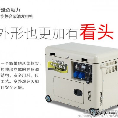 大泽动力5KW数码汽油发电机图8