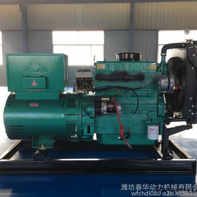 30KW柴油发电机组（K4100D)  全自动化柴油发电机组 潍柴K4100D发动机 30KW柴油发电机组图4
