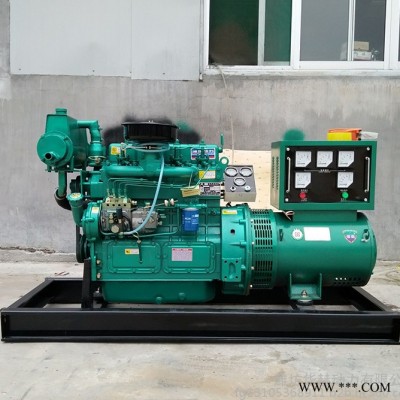 潍柴船用柴油发电机组30KW 快艇游艇用发电机30千瓦 380V三相全铜图4