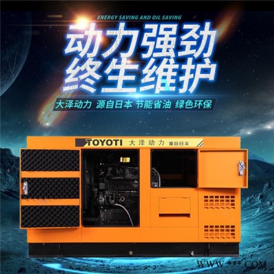 大泽动力TO22000ET 三相20kw柴油发电机报价图2
