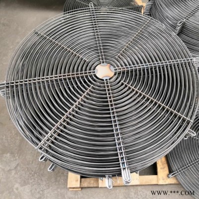 风机罩加工定做 工业风扇罩 热泵防护铁丝罩 异形风机网罩