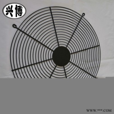 兴博 风机平网罩  金属风扇罩 风机前后护网 风机罩网图5