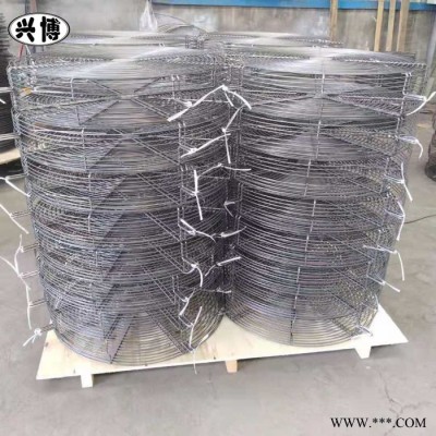 负压风机网罩 商丘工业风扇罩 冷暖风机防护铁丝网罩 异形网罩定制图2