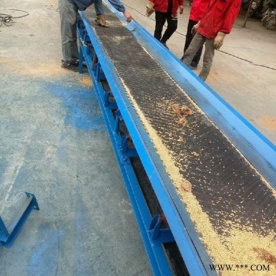 小型移动多功能带式传送机 防滑环保带式输送机图2