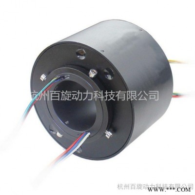 百旋HSR2578-6过孔滑环，孔径25.4mm导电集电环、旋转导电接头，导电滑环图2