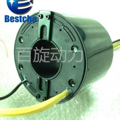 百旋HSR3899过孔导电滑环 直径38.1mm 外径99mm 6路10A信号集电环图3