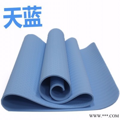 梵雅竺tpe瑜伽垫单色轻材质防滑环保轻盈送网袋图8