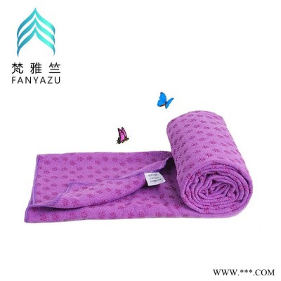 恒峰******防滑环保硅胶瑜伽铺巾 高品质硅胶颗粒瑜伽铺巾图2