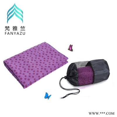 恒峰******防滑环保硅胶瑜伽铺巾 高品质硅胶颗粒瑜伽铺巾图3