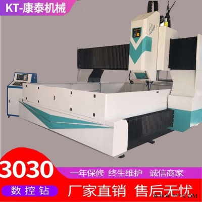 康泰大型龙门钻攻机2020电机壳管板法兰数控钻孔加工图2