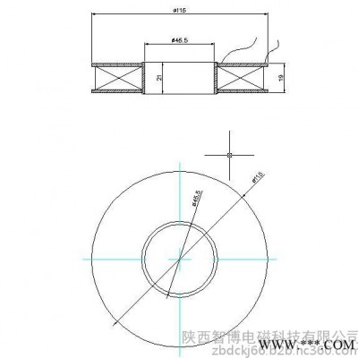 智博电磁ZBDC-XP11521A 西安电磁线圈线圈定制图3