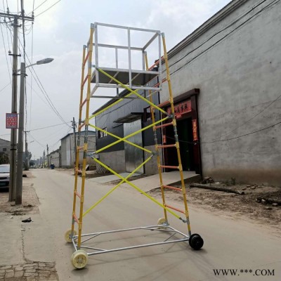 绝缘梯车 绝缘高空作业梯车 绝缘材料 恒龙生产图8