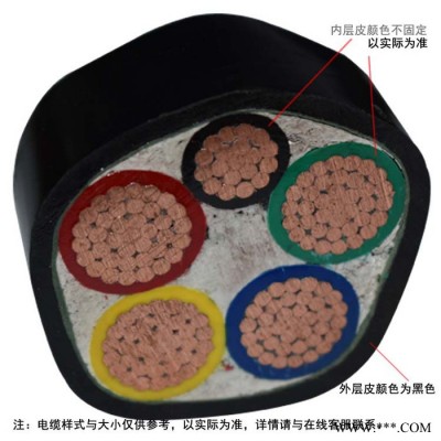 金环宇电缆ZC-VV4*6+1*4阻燃电缆 金环宇电线价格 CU绝缘材料图3