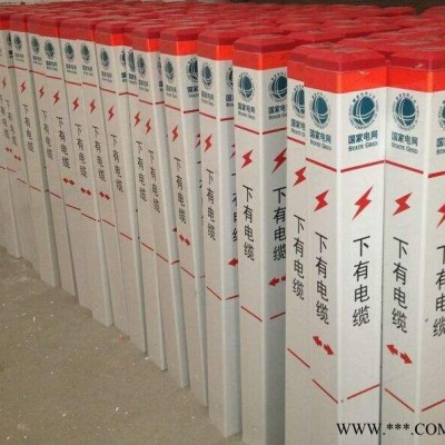 玻璃钢标志桩 发货及时玻璃钢标志桩规格尺寸 绝缘材料图4