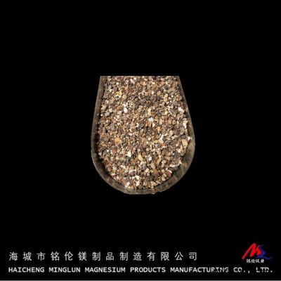铭伦重烧镁砂 重烧镁砂 辽宁海城重烧镁砂颗粒 镁砂价格烧结镁砂 耐火材料重烧镁砂 高温电气绝缘材料镁砂图4