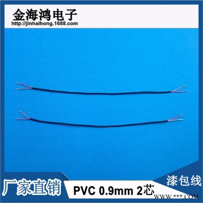 漆包线 OD 0.9 2C 8/0.08 开口(20+20)mm 上锡2mm 红本图7