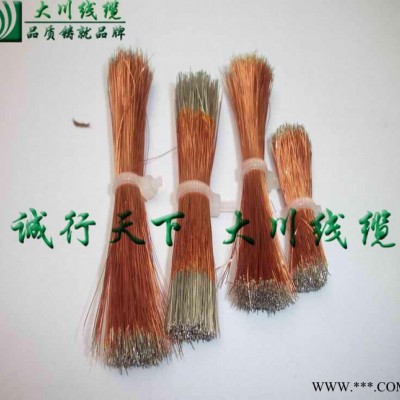3MM纯铜芯(质量保证)单支漆包线 专业加工裁线两头沾锡漆包铜线图2