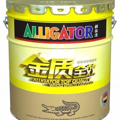 鳄鱼漆 涂料   鳄鱼油漆金质全效**墙面漆 环保油漆 内墙漆图4