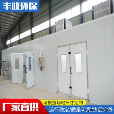 实木门无尘油漆房烤漆房 家具油漆房烤漆房 货架展柜烤漆房图7