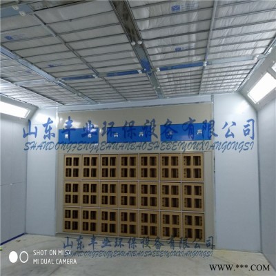实木门无尘油漆房烤漆房 家具油漆房烤漆房 货架展柜烤漆房图3