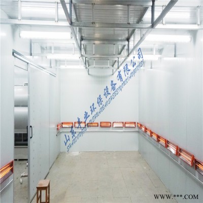 实木门无尘油漆房烤漆房 家具油漆房烤漆房 货架展柜烤漆房图5