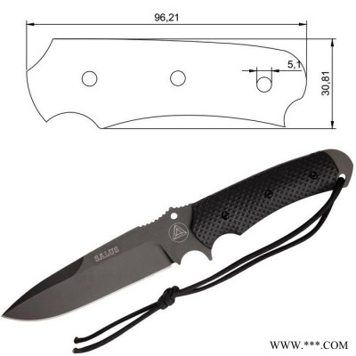 广州铭华绝缘材料彩色G10加工刀柄手柄,G10环氧板异形件加工定做,绝缘玻纤板零切批发图4