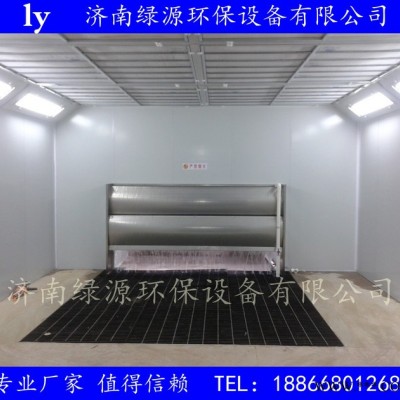 喷漆房 家具喷漆烤漆房 定做无尘油漆房 济南绿源环保图2