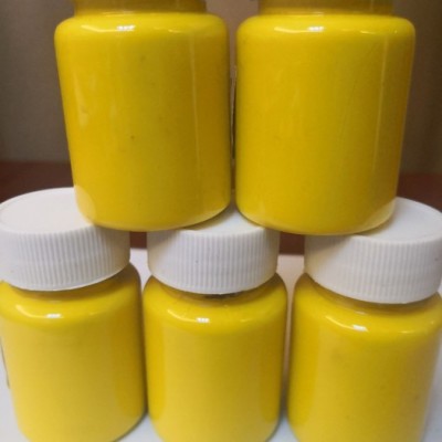 滦县水性工业油漆色浆脚手架色浆防锈油漆中铬黄色膏批发图8