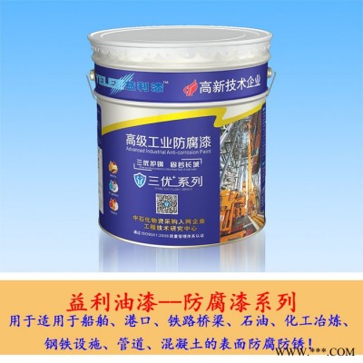 益利 防锈油漆 防腐漆系列 防锈面漆 铁路桥梁漆 钢结构漆 颜色定制图2