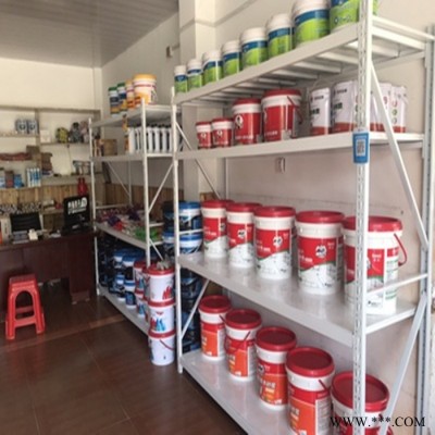 中联信 油漆货架油漆涂料店货架乳胶漆货架防水涂料展示架多层展示架收纳架图6