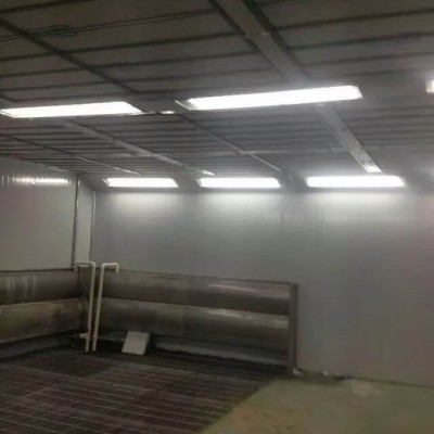 厂家供应家具喷漆房 水帘式喷漆房 家具油漆房 喷漆房废气处理设备图5