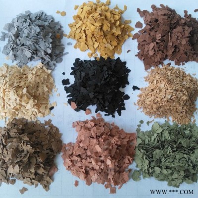 双万特真石漆岩片厂家供应油漆涂料用岩片 超薄复合岩片图1