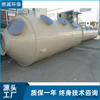 熙诚  串联喷淋塔 油漆废气治理公司 动力波洗涤塔图8