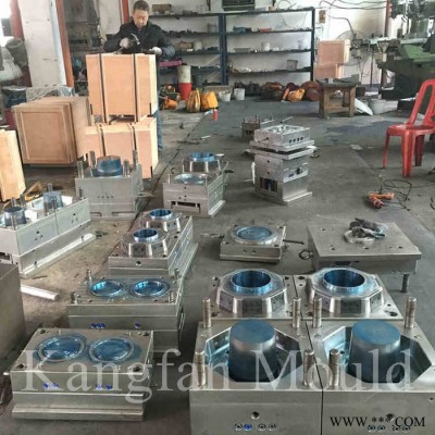 供应浙江塑料模具，5升油漆桶模具 10升防冻液桶模具 油漆桶 刻桶磨具价钱图3