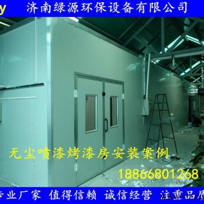 乐器喷漆房 塑料材料喷漆房 无尘油漆房 水性漆喷漆房图6