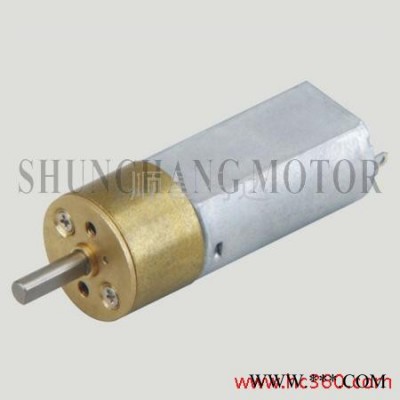 供应顺昌12V  100转外径16mm低转速 大扭力FF050直流电机有刷永磁直流减速电机