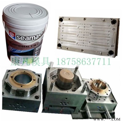 供应塑料桶模具4L 5升油漆模具 食品包装桶，涂料桶模具图3