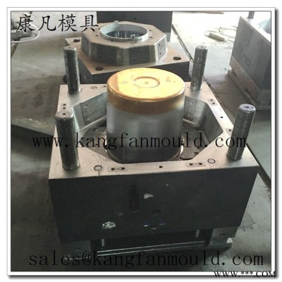 供应浙江pp塑料油漆桶模具 黄油桶模具 百乳胶桶 化工桶定做模具图5