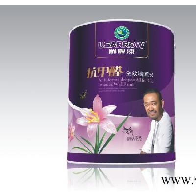 箭牌抗甲醛全效墙面漆 美国箭牌内墙工程漆 箭牌工程涂料厂家 除醛防藻美国箭牌水漆加盟 **品牌箭牌墙面油漆品牌图3